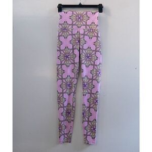 NWOT Cats n Scribbles  Pink Purrfection Sculpt Leggings Womens Size XS